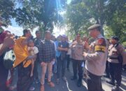 110 Personil Polresta Mataram dan Polsek Jajaran Kawal Aksi Hearing YIPU NTB di Mapolda NTB