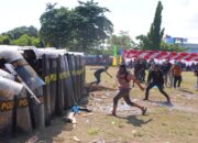 Siap Amankan Pemilukada 2024 Kapolres Gelar Simulasi Sispamkota