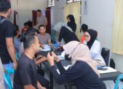 Pemeriksaan Kesehatan ( Rikes) berkala pastikan Personil Polres Sumbawa Barat sehat dalam Pengamanan Pilkada 2024