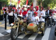 Rangkaian HUT ke-79 RI, Pj Gubernur Gelar “Riding Merdeka”