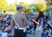 Sat Lantas Lakukan Giat Police Goes To School