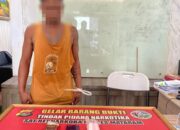 Polisi Bekuk Pelaku, Diduga Sebagai Penghubung dalam Jaringan Narkoba