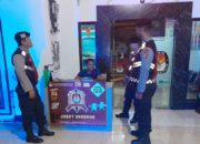 Patroli Dini Hari Jaga KPU Lombok Barat Jelang Pilkada