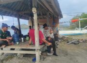 Polisi Patroli di Sekotong, Ajak Warga Jaga Keamanan Jelang Pilkada