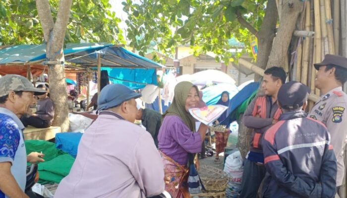 Polisi Sosialisasi Kamtibmas di Lombok Barat Jelang Pilkada 2024