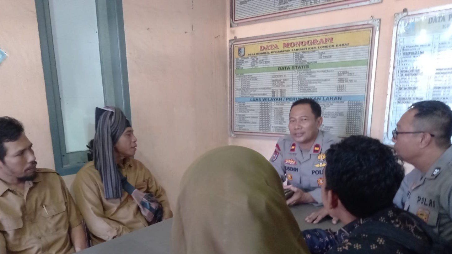 Ciptakan Kondusifitas Pemilukada 2024, Polres Lombok Barat Gelar Sosialisasi Kamtibmas