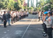 Libatkan 645 Personel, Kabag Ops Pimpin Pengamanan Aksi Unjuk Rasa Di Tiga Lokasi