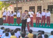 Sat Lantas Polres Lombok Utara Tanamkan Disiplin Berlalu Lintas Sejak Dini Lewat Polsanak