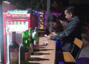 Ratusan Minuman Keras Diamankan, Dalam Razia Cafe Satnarkoba Polresta Mataram