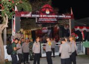 Polres Lombok Utara Amankan Giat Pengambilan Nomor Urut Paslon Bupati dan Wakil Bupati Lombok Utara