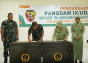 Pangdam IX/Udayana Perkuat Silaturahmi dan Cek Kesiapan Operasional Korem 162/WB