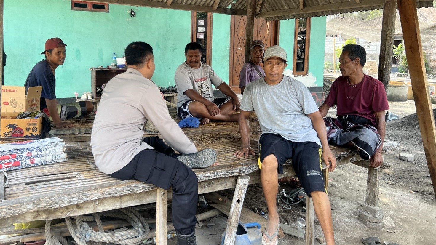 Komunikasi Kamtibmas Polres Lombok Barat Ajak Masyarakat Berperan Aktif