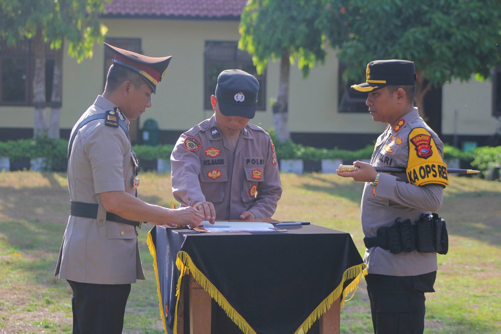 Pergantian Pejabat Strategis di Polres Lombok Barat