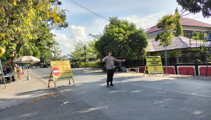 Proyek Perbaikan Jembatan Telabah Kotor: Komitmen Polsek Labuapi untuk Keselamatan