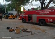 Akibat Tabung Gas Bocor Dapur Di Rumah Makan Terbakar Di Ampenan, Polisi Lakukan Evakuasi