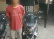Gebrakan Polisi! Pelaku Utama Curanmor di Hotel Tika Berhasil Ditangkap