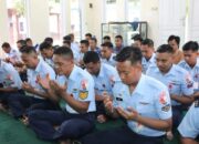 Prajurit Lanud ZAM Bersatu dalam Doa, Rayakan HUT TNI ke-79