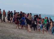 Dramatis! Remaja Nyaris Tenggelam Kelelahan Berenang di Pantai Senggigi