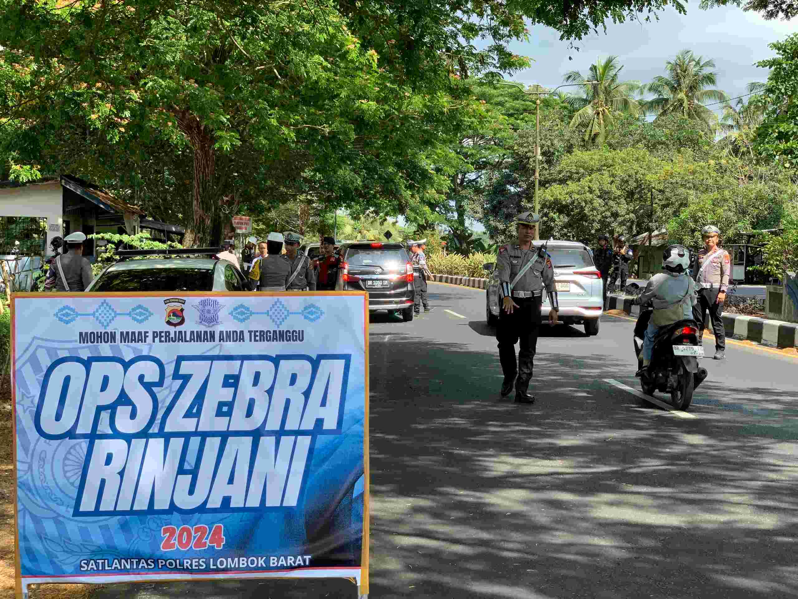 Ops Zebra Rinjani 2024 Polres Lombok Barat Gelar Operasi Lalu Lintas Humanis