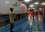 Polsek Kawasan Pelabuhan Lembar Tingkatkan Keamanan di Pelabuhan ASDP