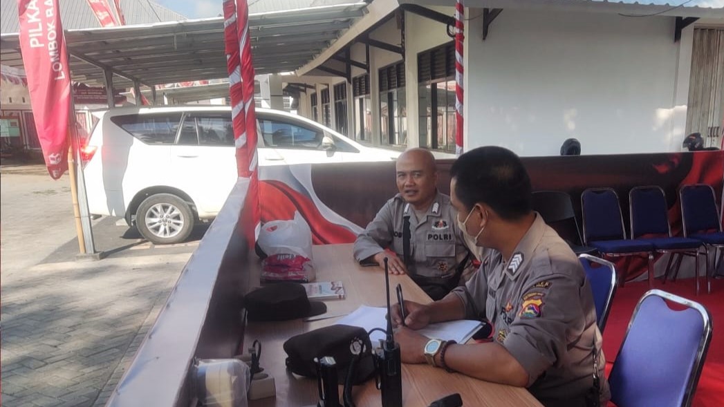 Pilkada 2024, Polres Lombok Barat Tindak Lanjuti Pengamanan KPU