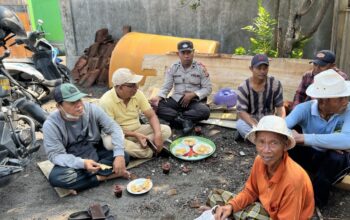 Cooling Sistem di Desa Kuranji Polisi Imbau Masyarakat Jaga Keamanan Pilkada 2024