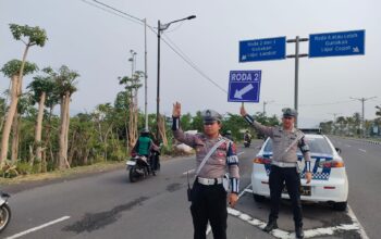 Operasi Mantap Praja Rinjani, Pengaturan Lalu Lintas di Titik Rawan Kemacetan Lombok Barat