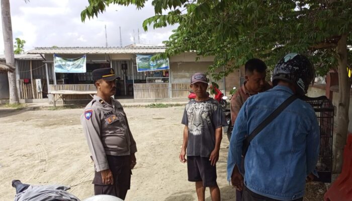 Sat Binmas Polres Lombok Barat Sosialisasikan Pentingnya Keamanan Selama Pilkada