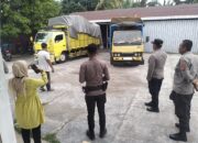 Polres Lombok Utara Kawal Pergeseran Surat Suara Dari PPK ke Gidang Logistik KPU