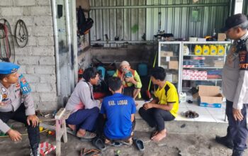 Polsek Kediri Gencar Patroli Dialogis Jelang Nataru, Ini Pesan Penting untuk Warga