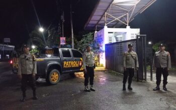 Cegah 3C & Curnak: Patroli Intensif Polsek Gerung di Jam Rawan