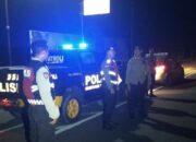 Malam di Bypass BIL Lebih Terang, Polres Lombok Barat Gencar Patroli Blue Light