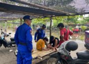 Pantai Cemara Dijaga Ketat, Patroli Rutin Satpolairud Lombok Barat Pastikan Keamanan Wisatawan