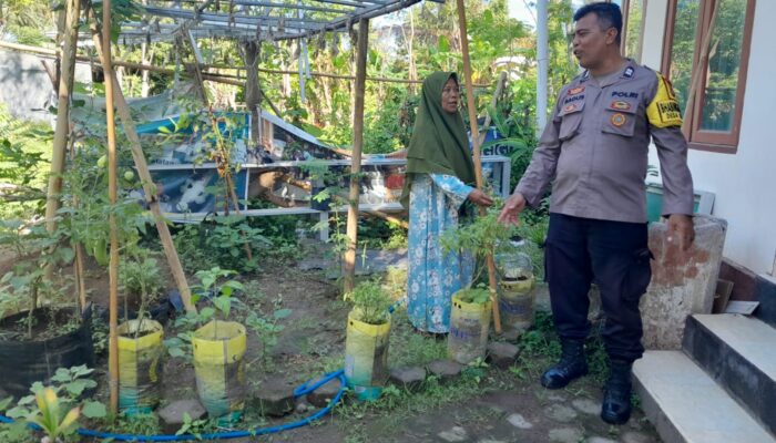 Polisi & Warga Bersinergi! Ketahanan Pangan di Senggigi Makin Kuat