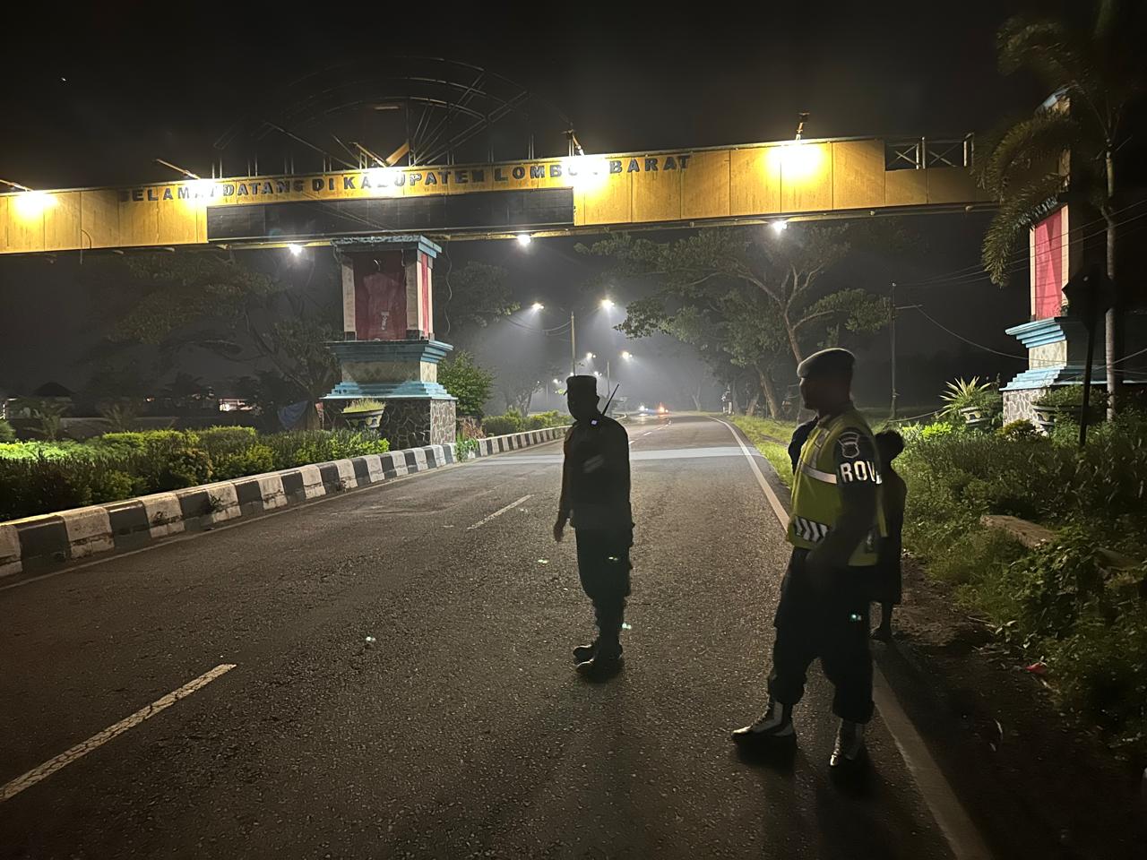 Blue Light Patrol Efektif Cegah Kejahatan Malam di Bypass BIL Lombok