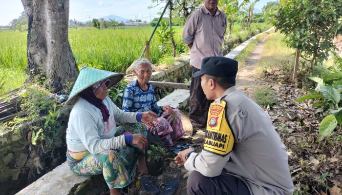 Sinergi Polisi dan Petani: Optimalkan Lahan untuk Pangan Berkelanjutan