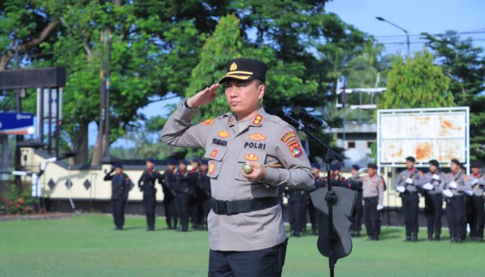 Tingkatkan Nasionalisme Personel, Polres Sumbawa Barat Gelar Upacara Hari Kesadaran Nasional