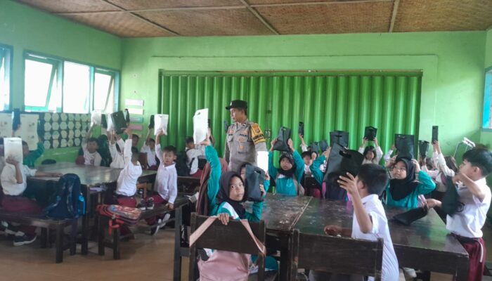 192 Siswa SDN 2 Dasan Tapen Terima Makan Bergizi, Polsek Gerung Beri Pengamanan