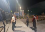 Polisi Rutin Patroli Malam di Depot LPG Sekotong Barat