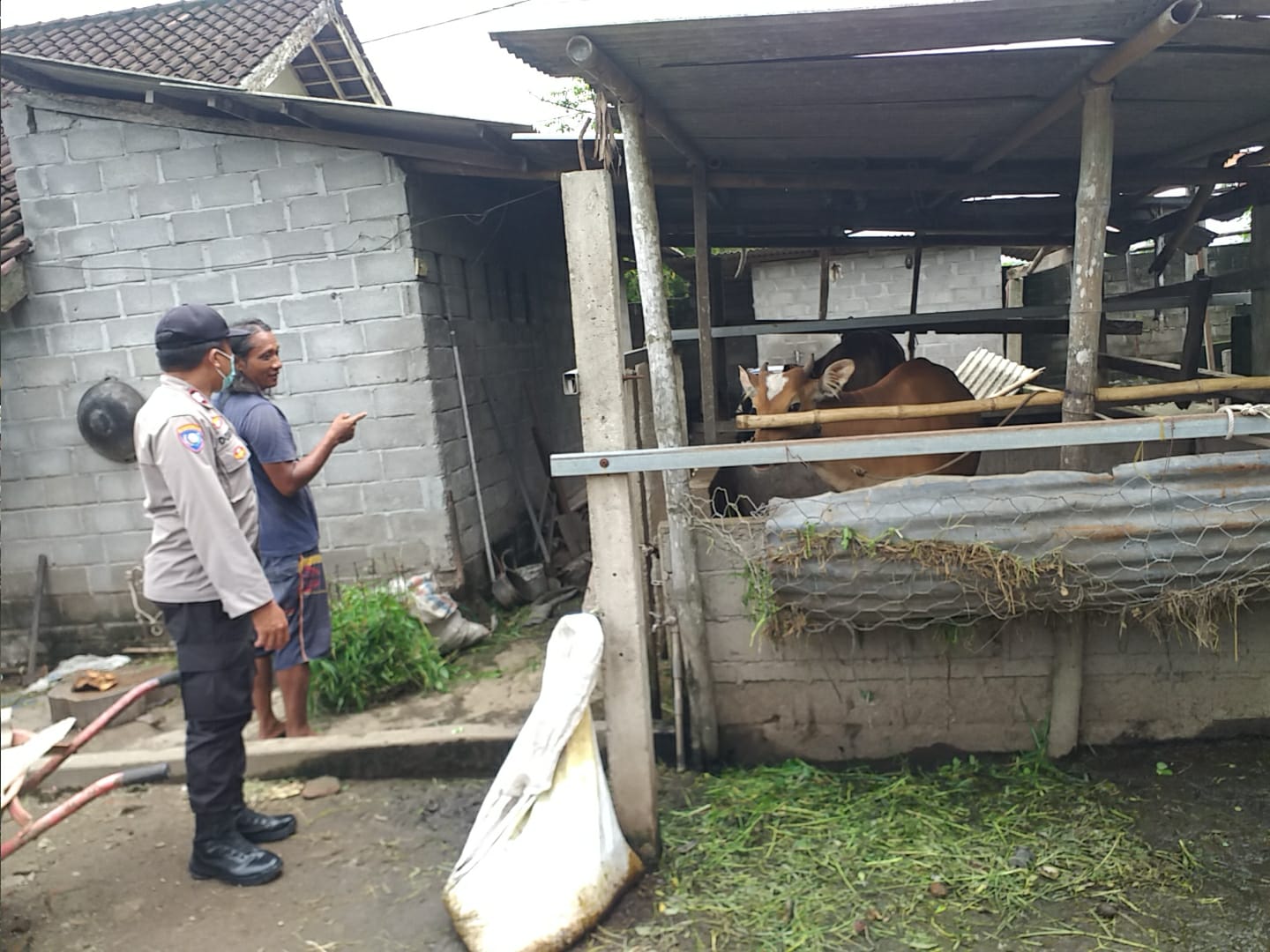 Peran Aktif Bhabinkamtibmas dalam Program Ketahanan Pangan Nasional