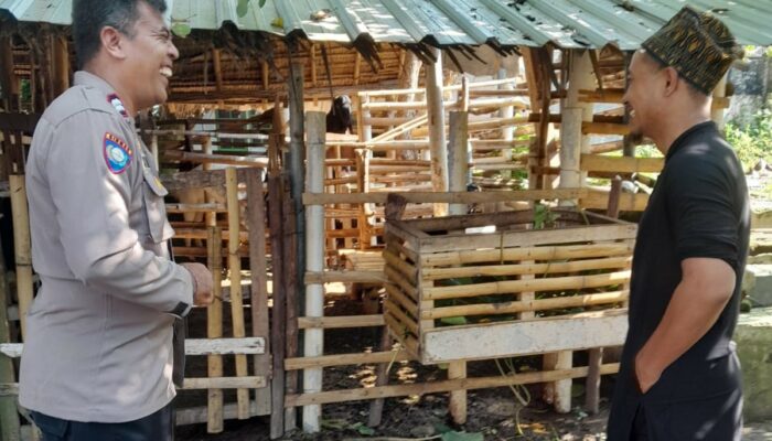 Pemanfaatan Lahan Kosong untuk Ketahanan Pangan oleh Bhabinkamtibmas Senggigi