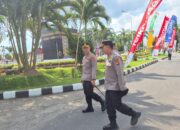 Kapolsek Ampenan Dampingi Kapolresta Mataram Tinjau Pengamanan Asrama Haji NTB