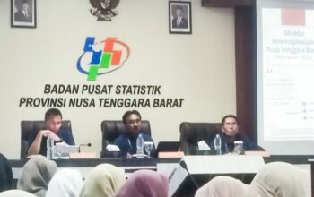 Jumlah Penduduk Bekerja di NTB Tahun 2025 Meningkat 157, 80 Ribu Orang