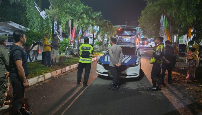 Pengamanan Gelombang Terakhir Haji NTB Dipimpin Langsung Kapolsek Ampenan