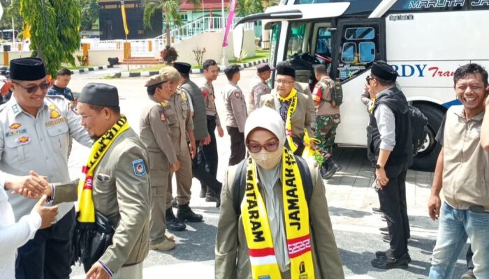 Sinergi Solid Amankan Kedatangan Ratusan Calon Haji Mataram di Embarkasi Lombok