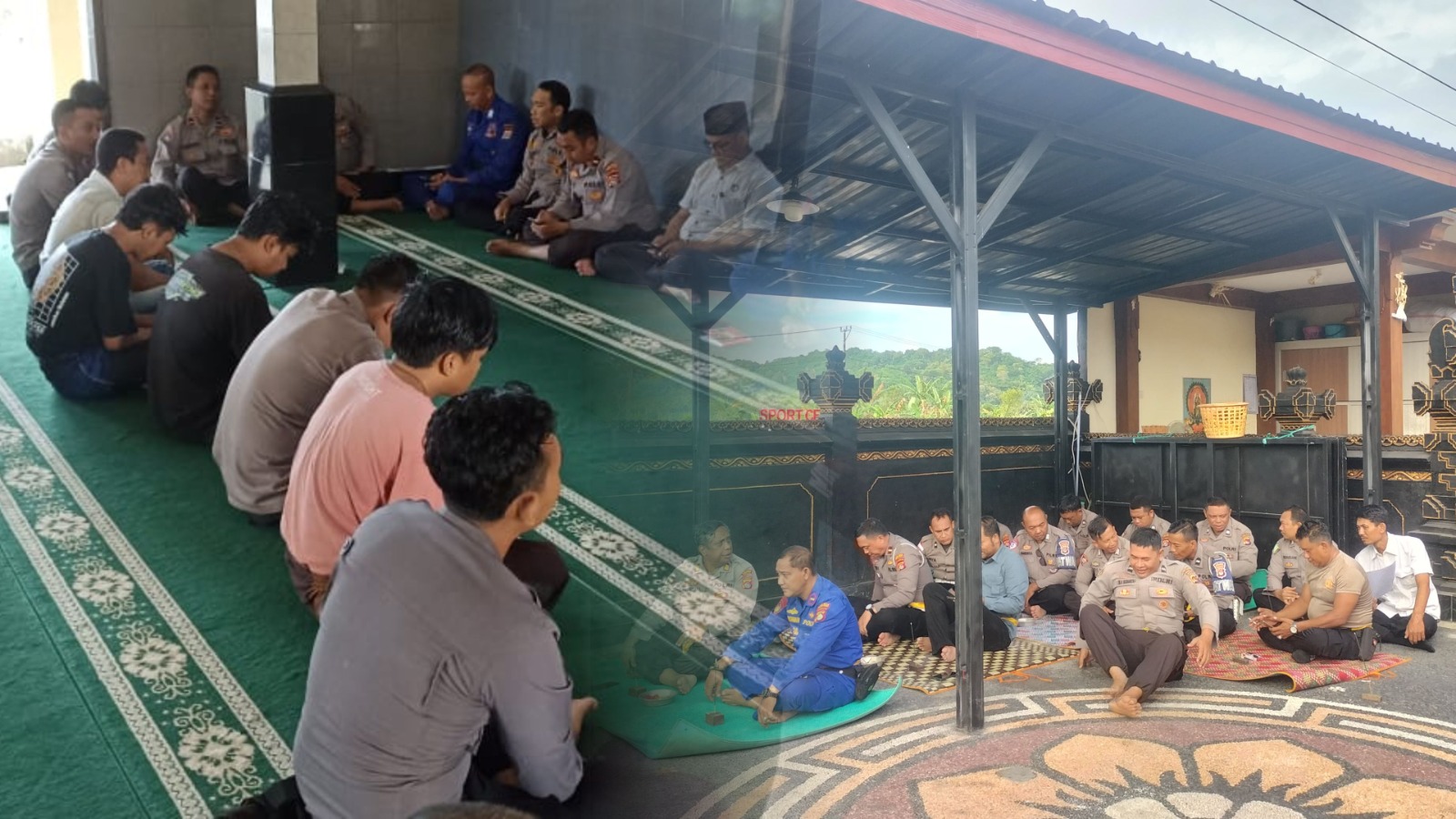 Binrohtal Polres Lombok Barat: Sinergi Iman, Tugas, dan Moralitas