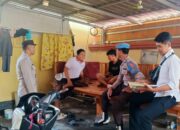 Cegah Gangguan Kamtibmas, Polsek Kediri Lakukan Patroli Humanis