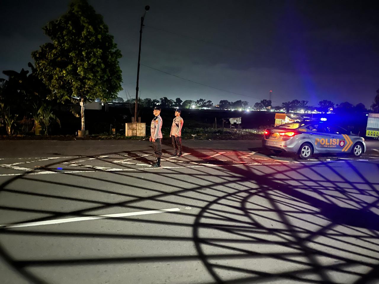 Polsek Labuapi Perketat Patroli di Titik Rawan Kejahatan
