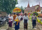 Pengambilan Air Suci Waisak di Kemalik Tendaun Berjalan Aman