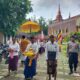 Pengamanan Ketat Prosesi Sakral Nunas Tirta Suci Warnai Waisak di Mareje Lembar, Lombok Barat